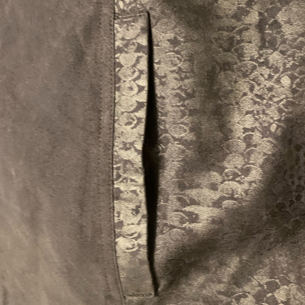 Studio Works Faux Suede Gray Zip Jacket Plus Size 18W - Picture 3 of 8